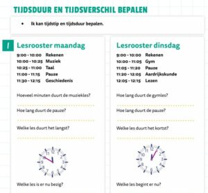 Tijd en snelheid Oefenboek vervolg - Afbeelding 5