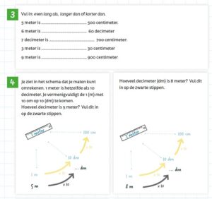 Meten en meetkunde Oefenboek vervolg - Afbeelding 3