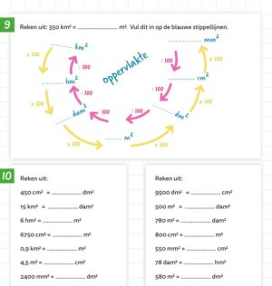 Meten en meetkunde Oefenboek vervolg - Afbeelding 8