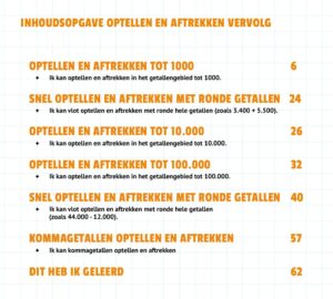 Optellen en aftrekken Oefenboek vervolg - Afbeelding 2