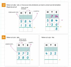 Optellen en aftrekken Oefenboek vervolg - Afbeelding 3