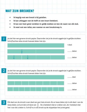 Breuken Oefenboek basis (set van 5) - Afbeelding 2