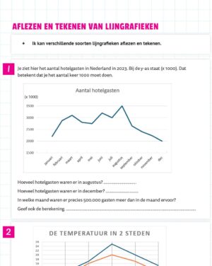 Tabellen en grafieken Oefenboek vervolg (set van 5) - Afbeelding 6