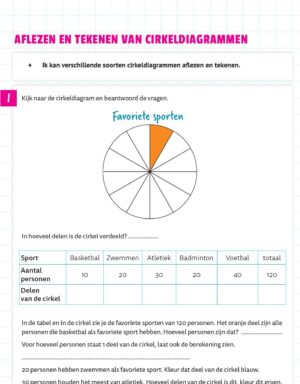 Tabellen en grafieken Oefenboek vervolg (set van 5) - Afbeelding 8