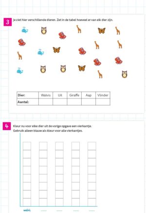 Tabellen en grafieken Oefenboek basis (set van 5) - Afbeelding 6